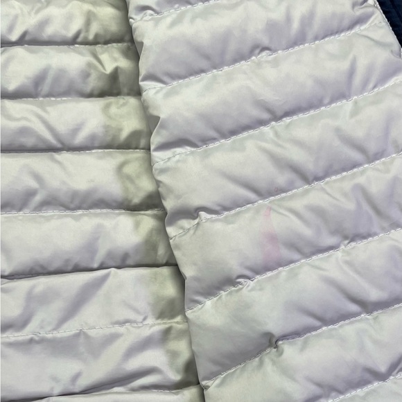 Eddie Bauer Blue WeatherEdge EB700 Quilted Jacket Coat Puffer Grey Lined - XXL - Picture 9 of 11